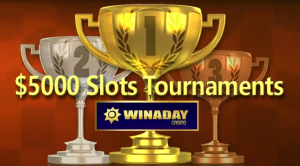 slots tournaments, winaday casino